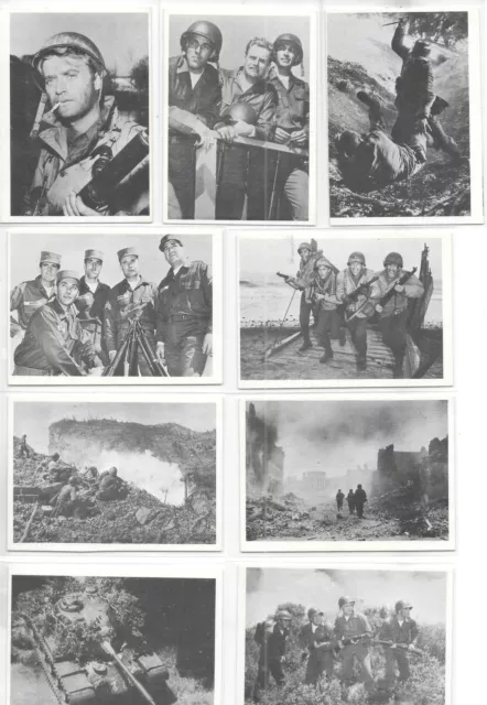 Combat TV Series Trading Cards VERY HIGH GRADE Donruss 1963 YOU CHOOSE YOUR CARD