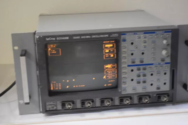 LECROY 9314AM QUAD 400MHz DIGITAL OSCILLOSCOPE (UBI27) 3