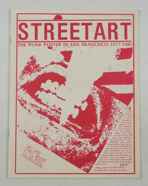 Last Gasp Catalog November 1981 FN Street Art - Weirdo - Underground Comix