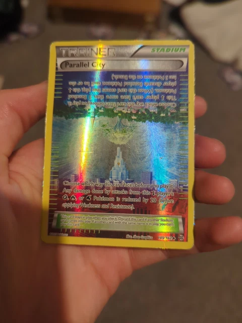 parallel city pokemon card Jubilife Village - 067/067 (Mirror Holofoil) - S9a: Battle Region [POKE BALL PATTERN] [Near Mint] main image 1