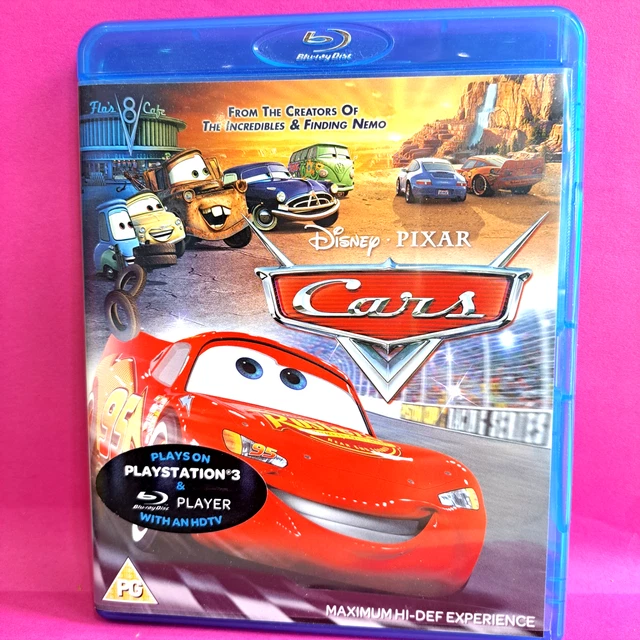 CARS 2006 BLU RAY Disney Pixar Kids Family Animation Animated Films 3 