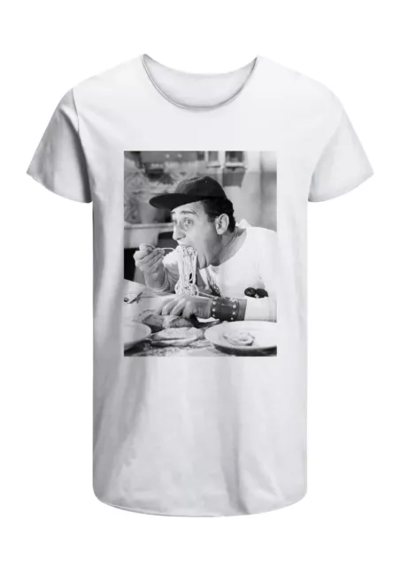 T-Shirt Alberto Sordi Uomo Abbigliamento 100% Cotone Taglia dalla S a XXL