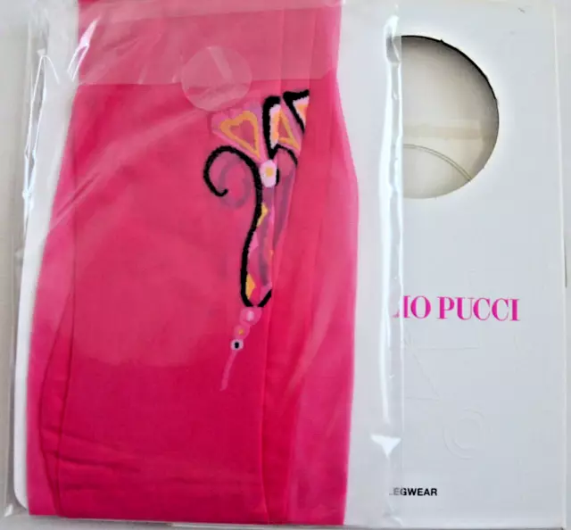 Wolford Emilio Pucci Tights Strumpfhose Small sirena pink