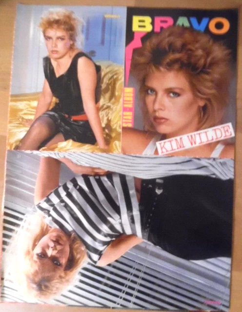 KIM WILDE - Star-Album - zum basteln --- A4 Bravo Clipping B 783