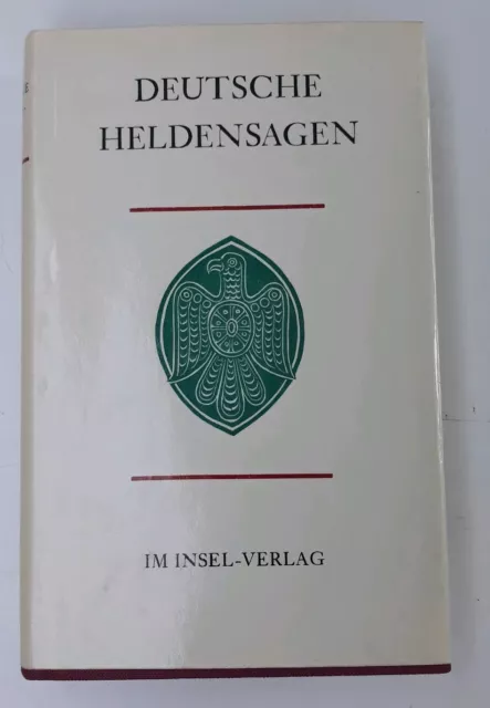 RAR    Deutsche Heldensagen Insel-Verlag Leipzig 1977 wie neu  Nibelungen u.a.
