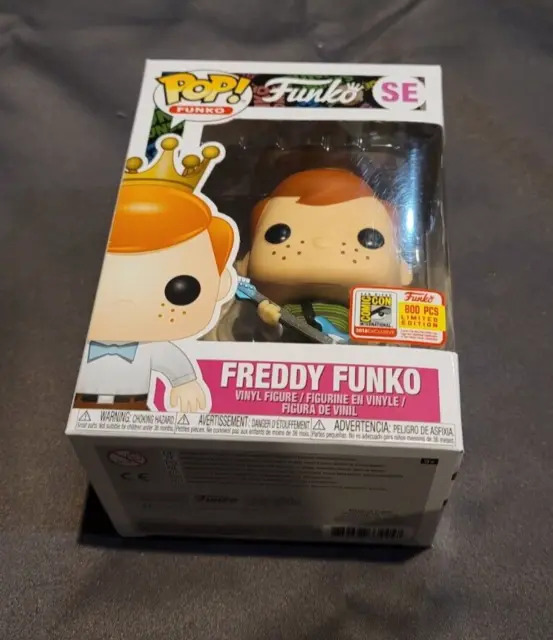 Freddy Funko As Kurt Cobain SDCC 800 Funko Pop Figure New In Box Mint