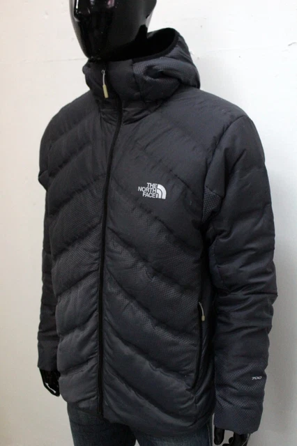 Giubbotto The North Face Taglia L Uomo Giubbino Grigio Jacket Coat Logo Giacca 9