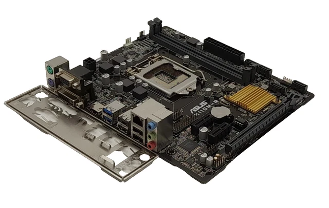 ASUS H110M-R LGA1151 DDR4 Micro ATX Motherboard (I/O Shield Included) £ ...