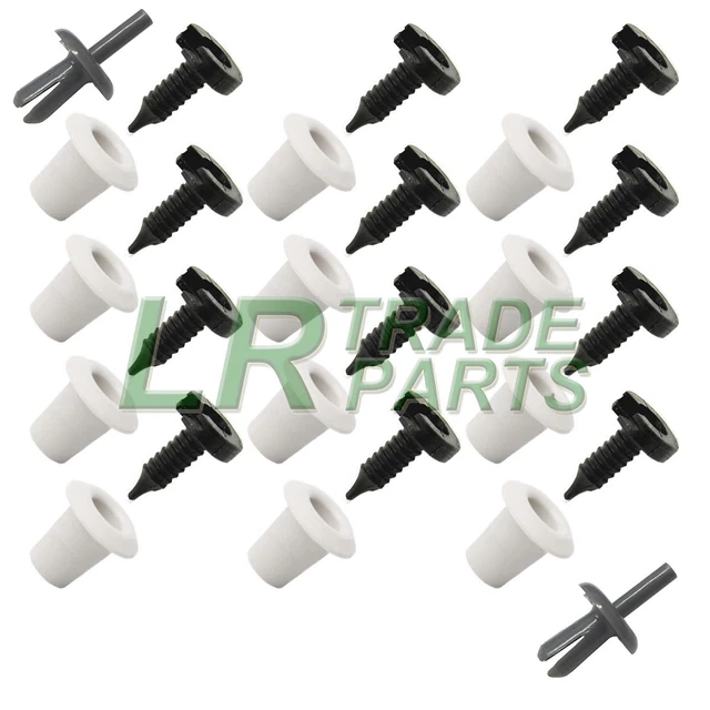 LAND ROVER DEFENDER Full Interior Door Card Trim Clip Panel Stud Fastener Set £12.95 PicClick UK