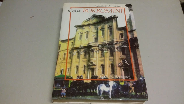 IL CASO BORROMINI - SPADARO - MEDITERRANEE --- 1992 9mr23