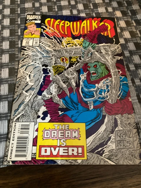 Sleepwalker #33 (1991) HTF Final Issue Marvel Comics Budiansky Low Print RARE