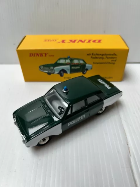 DINKY TOYS NOREV Editions ATLAS 551 Ford "Taunus" Polizeiwagen 1/43 Voiture