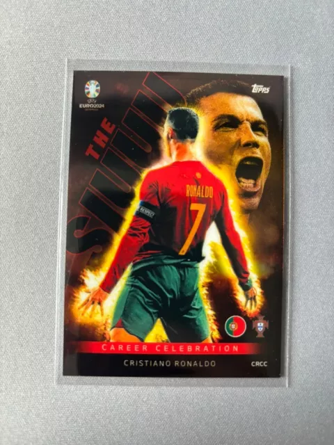 TOPPS Match Attax EURO 2024 Germania Festa Carriera CRCC Cristiano Ronaldo