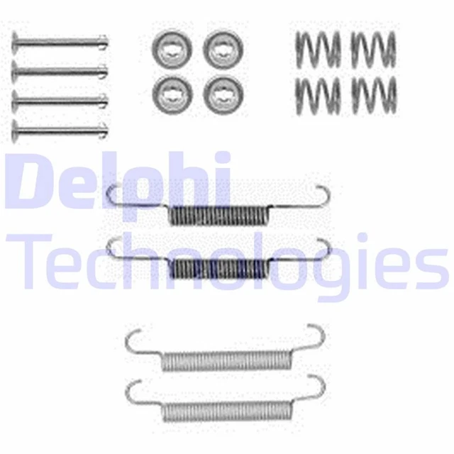 Set accessori ganasce freno di stazionamento DELPHI LY1377 per HYUNDAI KIA FIAT ELH LM EL SL