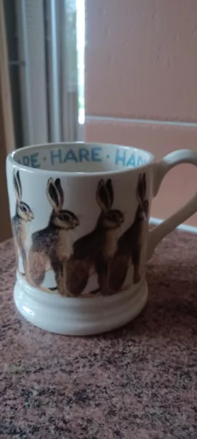 Emma Bridgewater | Hare | Half Pint Mug | 1/2 Pint | Discontinued | Very Rare