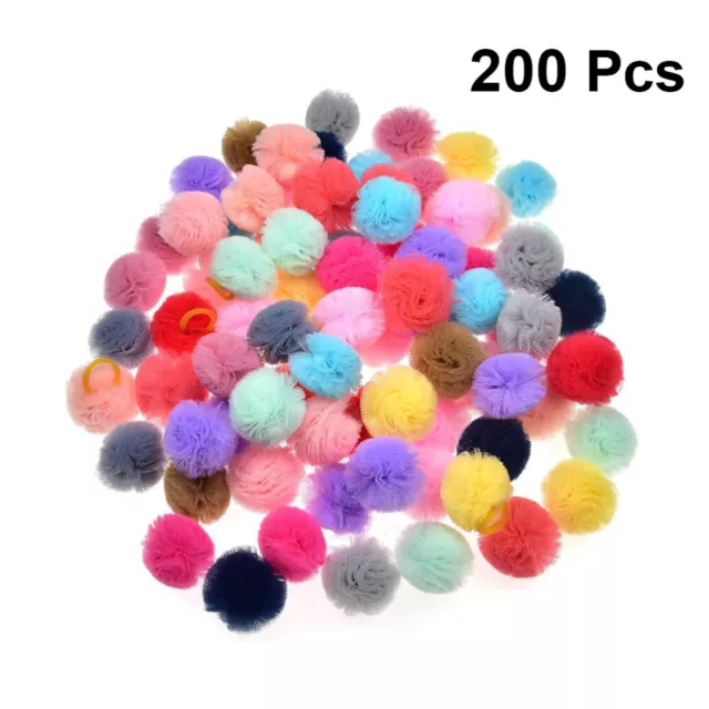 Toddler Hair Clips - 20 Pcs Topknot Rubber Bands for Small Dogs and Pets