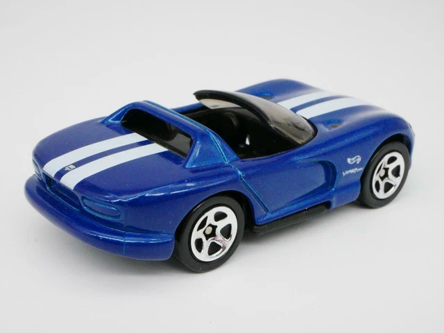1992 Dodge Viper Rt/10 Blau Selten Im Massstab 1:64 Druckguss Sammler Modellauto 7