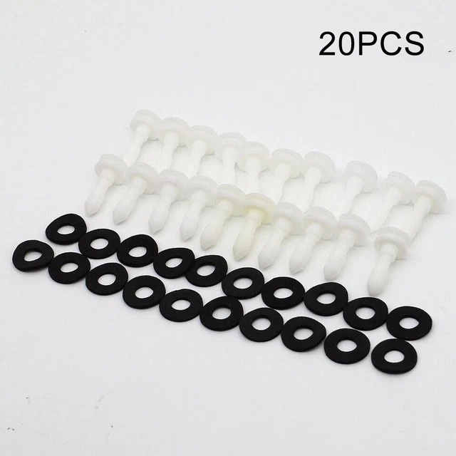 10 X CLIPS de garniture en plastique Honda - clips de panneau de carte