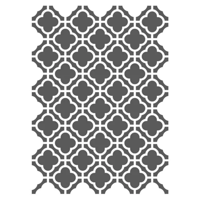 Moroccan Stencils Template -small scale- For Crafting Canvas DIY wall decor #9