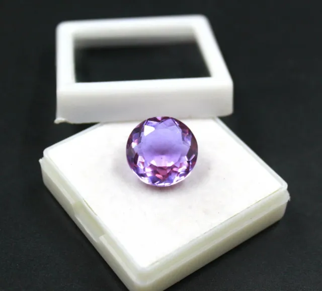 16mm Alexandrite Doublet Rond Pierres à Facettes 13.75Ct Naturel Libre Certifié