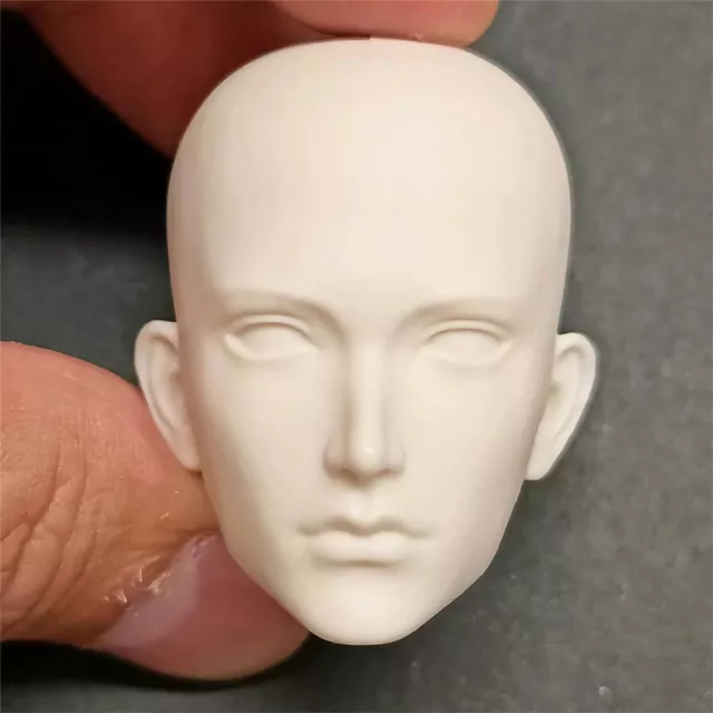 1/6 Male Head Sculpt Unpainted Johnny Depp For 12inch Action Figure body Toy