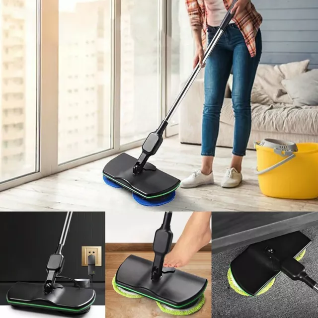 New Magic wireless rotary electric mop Floor clean Easy (1 sets) DM