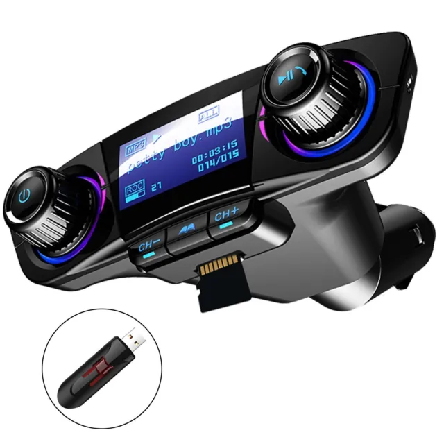 MP3 AUTORADIO FM Car Radio Bluetooth Voiture Stéréo Lecteur TF USB Aux-In  EUR 29,99 - PicClick FR