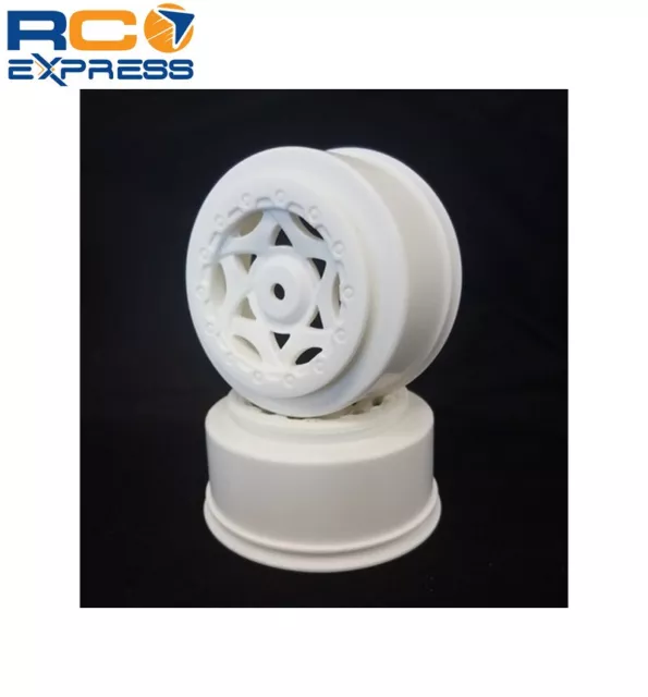 AKA Racing 1/10 Cyclone SC Wheel White Losi Tekno (2) AKA23006W