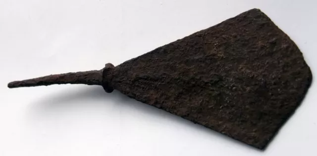 rare Mongol large arrowhead 12th-13th. Original. 3