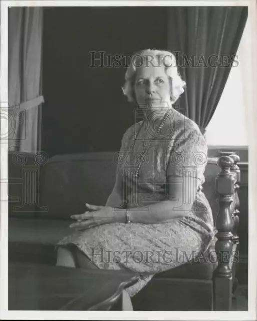 1964 Press Photo Mrs. Ralph Webster Yarborough, wife of Texas Senator