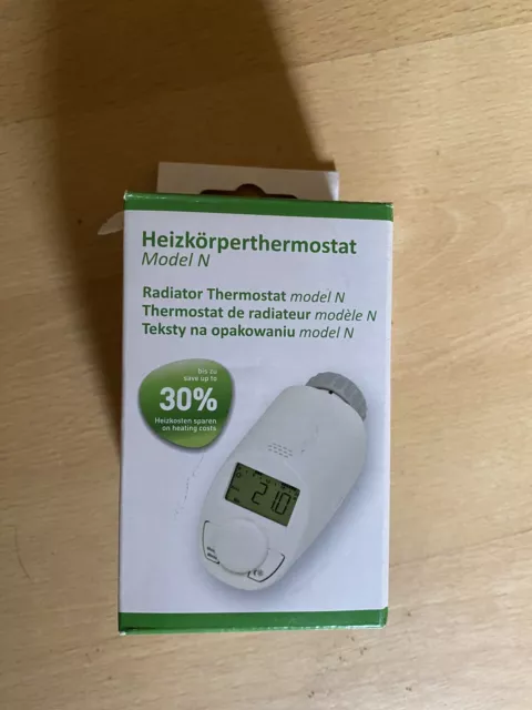 Eqiva Elektronik-Heizkörperthermostat Model N mit Boost-Funktion