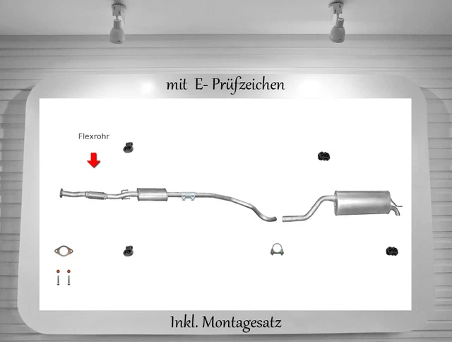 Endschalldämpfer Für FIAT GRANDE PUNTO (199) Zum Guten Preis