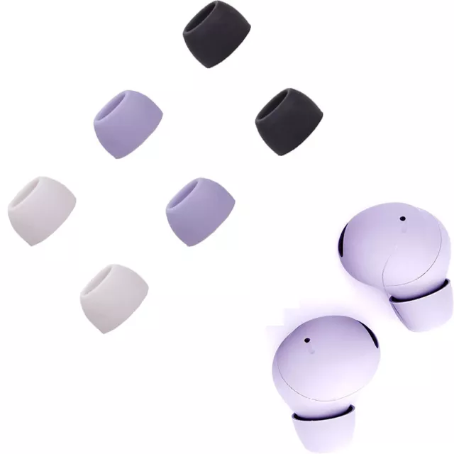 6pcs Silicone Eartips for Samsung Galaxy Buds 2 Pro Earbuds Ear Tips