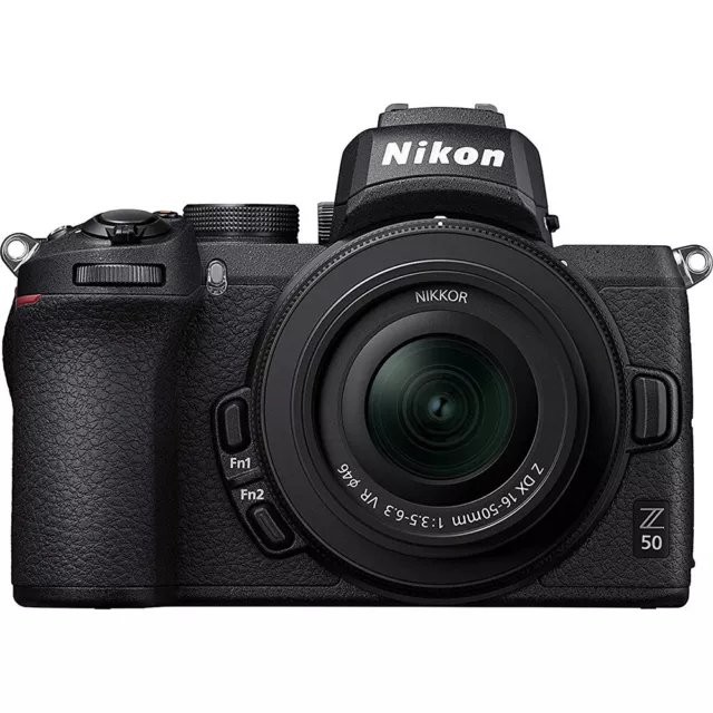Nikon Z50 DX Mirrorless Camera Body w NIKKOR Z DX 16-50mm f/3.5-6.3 VR Lens