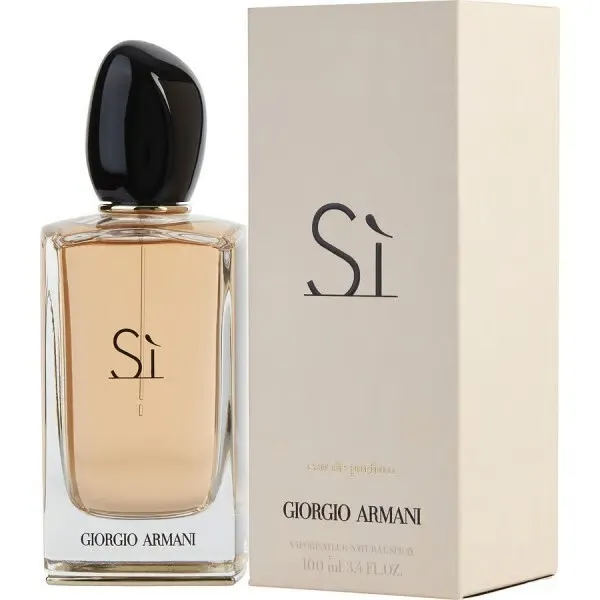 Giorgio Armani Sì - Eau de Parfum Spray pour Femme 100 ml NEUF & AUTHENTIQUE