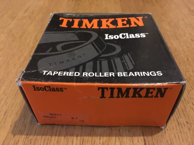 TIMKEN 32311 nouveau roulement à rouleaux coniques métrique 55 mm X 120 mm X 45,5 mm