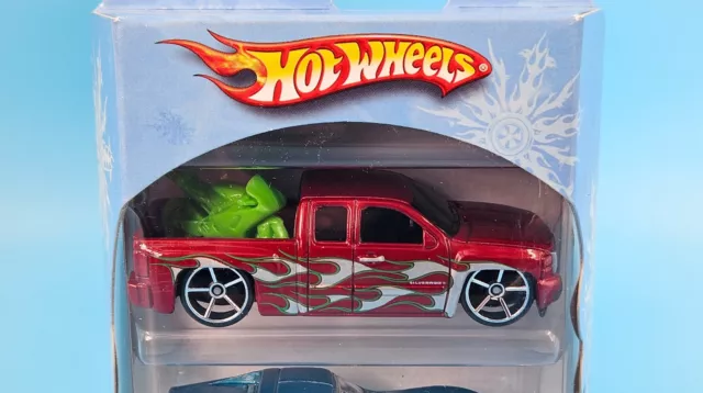 Hot Wheels Holiday Hot Rods 3-Pack Chevy Silverado (Target Exclusive) Wow! 🔥 2