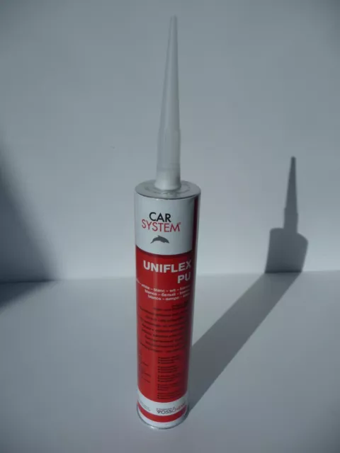 1x 310ml Carsystem PU Colle & Scellant Blanc Collage Vernis Voiture Lackpoint