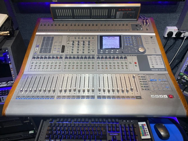 Tascam DM4800 64-Channel Digital Mixer Inc. Firewire and Meterbridge