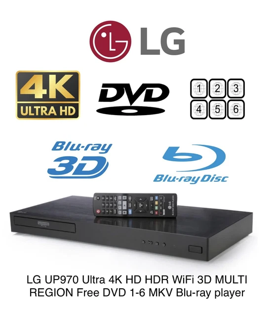 UP970 ULTRA DVD BLu-Ray Disk PLayer
