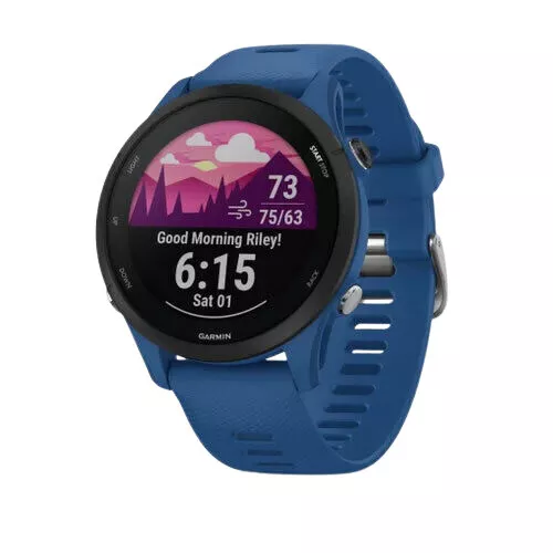 Garmin Forerunner 255 GPS-Uhr - Dunkelblau/Schwarz