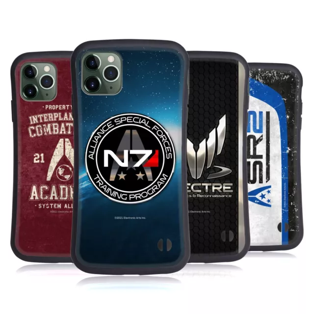 EA BIOWARE MASS EFFECT 3 BADGES AND LOGOS HYBRID CASE FOR APPLE iPHONES PHONES