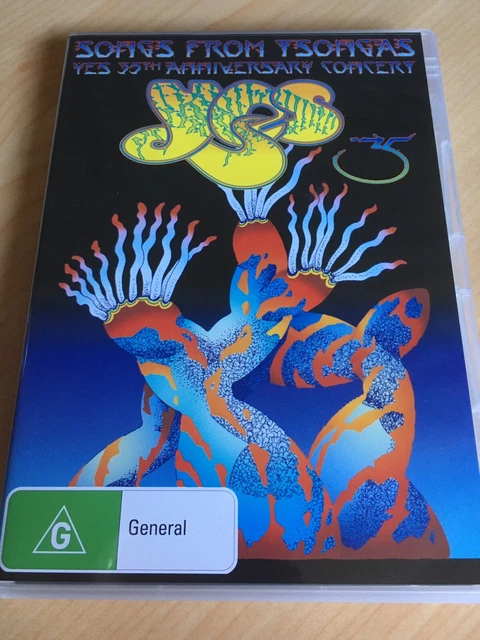 SONGS FROM TSONGAS - YES 35th Anniversary Concert 2x dvd (PAL/R4