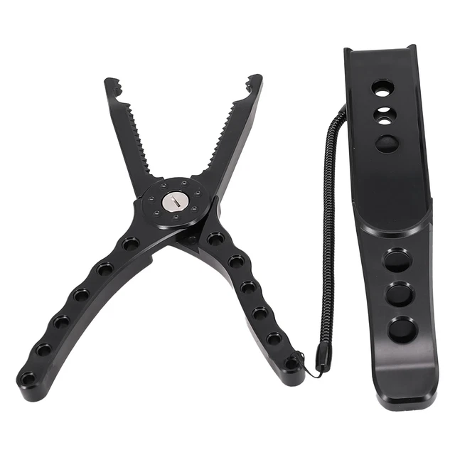 Pinza Pesca Pinze Da Pesca - Utensile Per Rimozione Amo, Taglio Filo E Manipolazione Pesci Attrezzatura Pesca Professionale - Foto 3