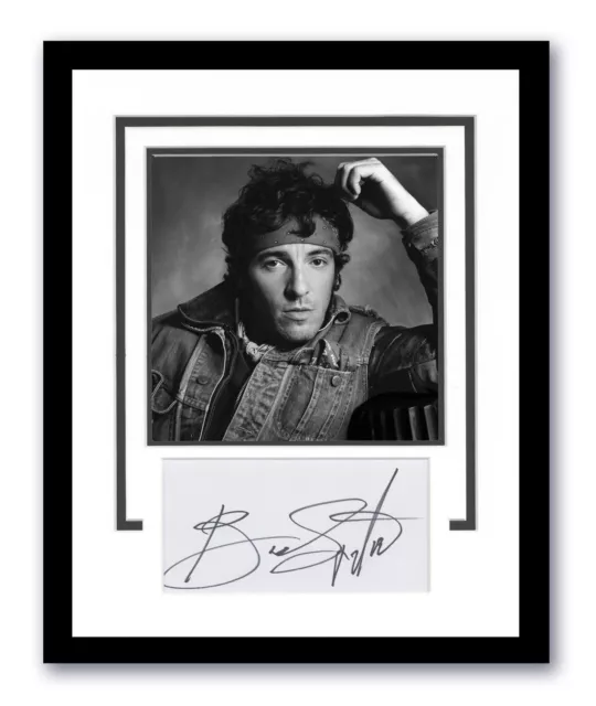 Bruce Springsteen Autographed Signed 11x14 Framed Photo ACOA