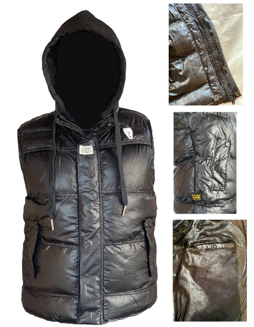 Ex Store Mens Gilet THEMRAL LINED Sleeveless Jacket Quilted BodyWarmer NO HOOD