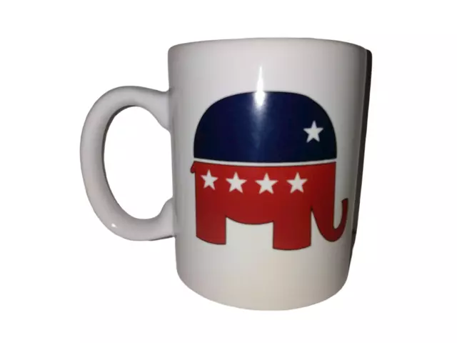 Republican Party Logo GOP Election Patriotic Coffee Mug Tea Cup Elephant USA