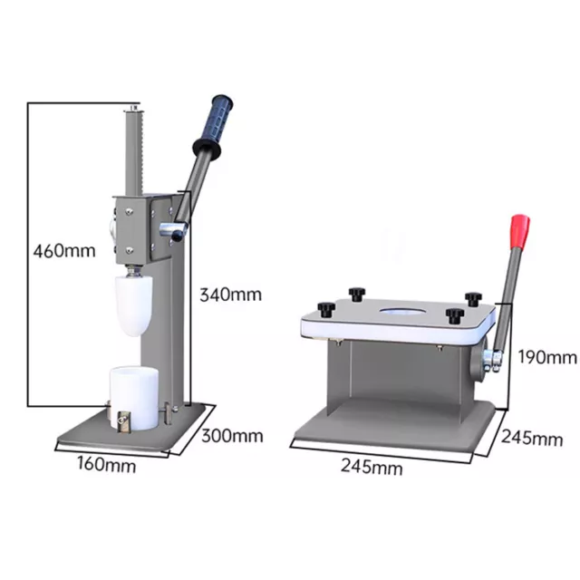 Semi-automatic Home Use Stuffed Bun Making Machine Steamed Stuffed Bun Mould