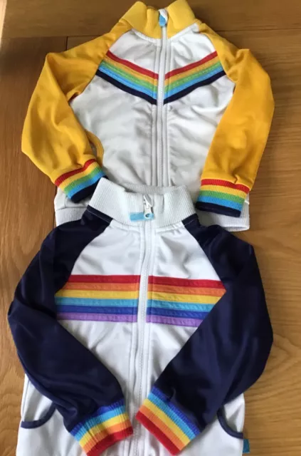 2 Little Bird by Jools Oliver  Retro Zip Up Jackets Age 3-4 Yrs 🍄🌈🍄