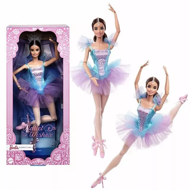 MATTEL BARBIE BALLET WISHES 2008 BLONDE BALLERINA DOLL & 2015 Ballet Doll  Lot